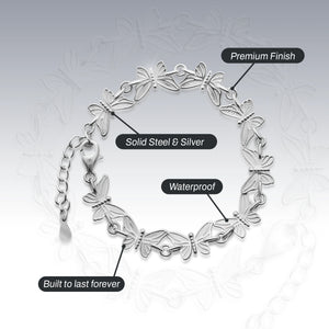 BUTTERFLY BRACELET (ADJUSTABLE)