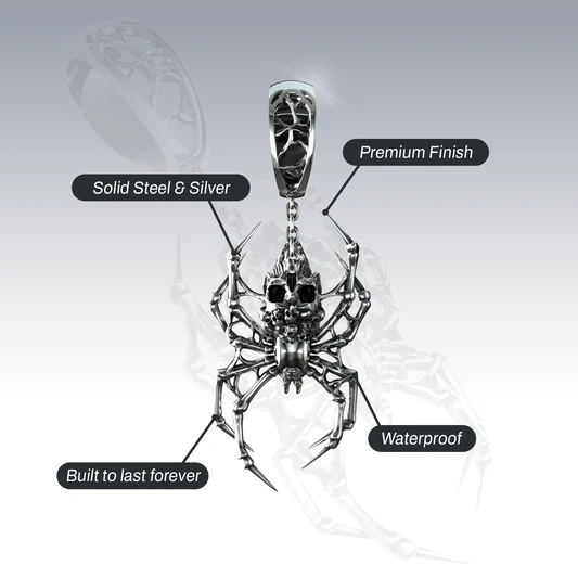 CATACOMBS SPIDER PENDANT