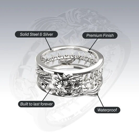 FISH SKELETON RING