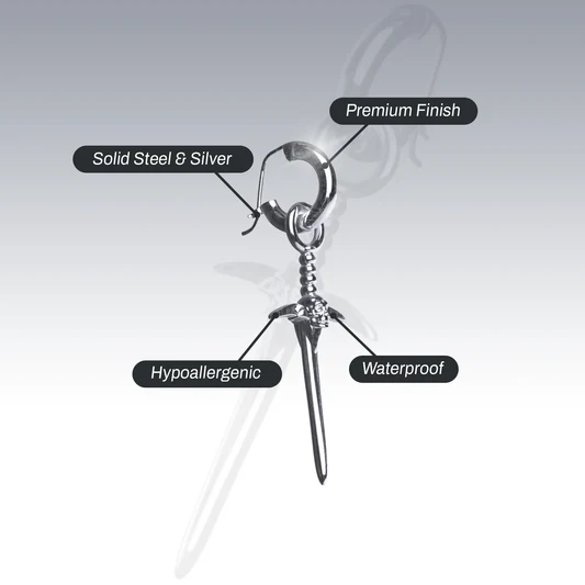 WARLOCK SWORD EARRING