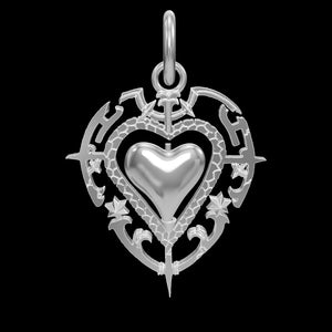 Antique Heart Pendant - Hard Jewelry™