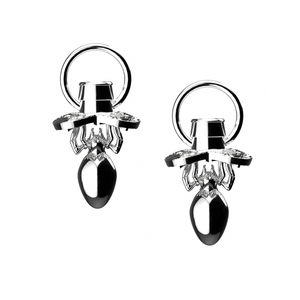 SPIDER PACIFIER EARRING